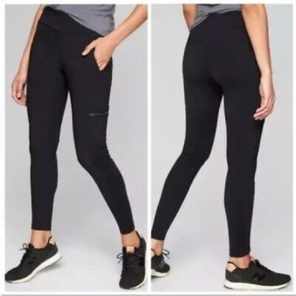 ATHLETA HIGHLINE HYBRID CARGO TIGHT Pants Women’s Size S - Picture 1 of 13